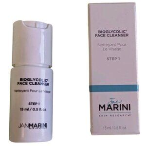 Jan Marini Bioglycolic Face Cleanser Non-Irritating EXP 8/25 0.5oz/15mL